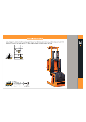 Wózki do kompletacji zamówień OMG 602