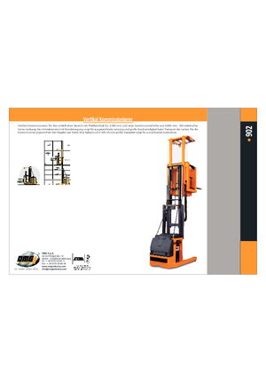 Wózki do kompletacji zamówień OMG 902