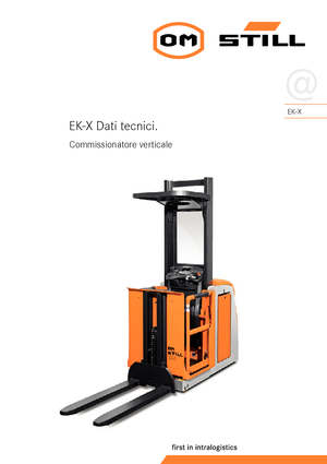 Wózki do kompletacji zamówień Still EK-X 790