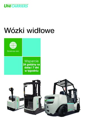 Wózki do kompletacji zamówień UniCarriers EPL 100 