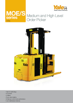 Wózki do kompletacji zamówień Yale MO 10 AC