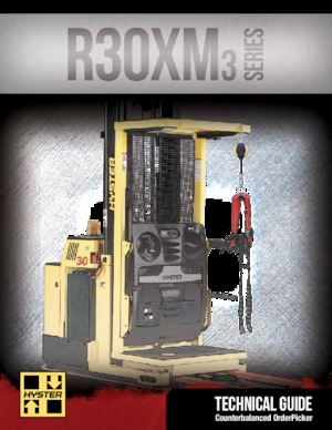 Wózki do kompletacji zamówień Hyster R30XM3