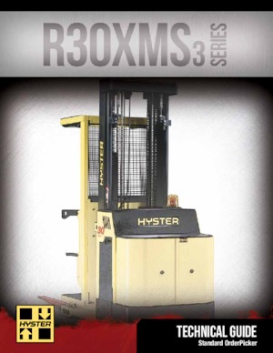 Wózki do kompletacji zamówień Hyster R30XMS3