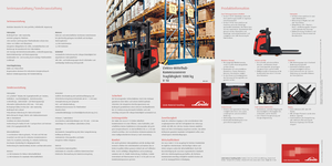 Wózki do kompletacji zamówień Linde V10