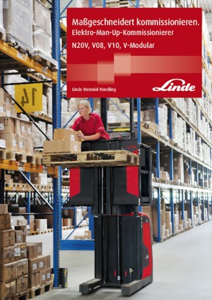 Wózki do kompletacji zamówień Linde V48 Std.