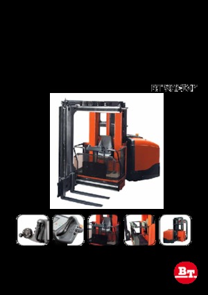 Elektryczne wózki widłowe boczne BT Vector VCE 150 A
