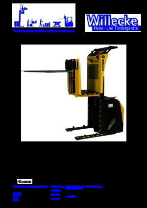 Wózki do kompletacji zamówień Willecke OPL 10