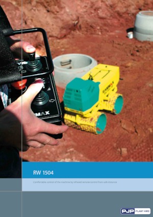 Walec wibracyjny do wykopów Rammax RW 1504 HK