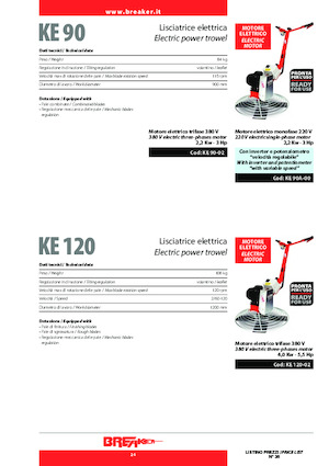 Zacieraczki samojezdne Breaker KE 90-01