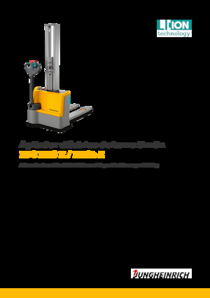 Wózki paletowe elektryczne Jungheinrich EJC M10b E Li-Ion