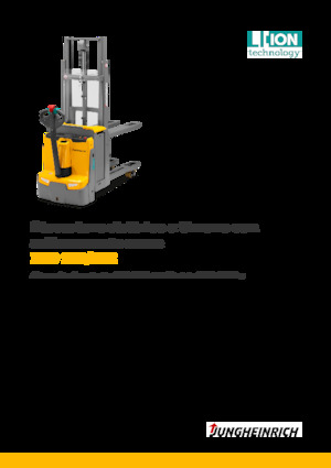 Wózki paletowe elektryczne Jungheinrich EJD 120 ZT
