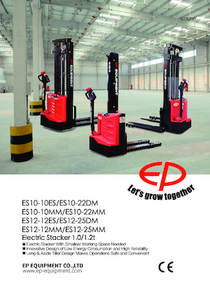 Wózki paletowe elektryczne EP ES10-10ES