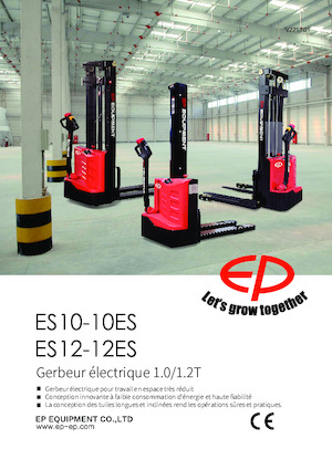 Wózki paletowe elektryczne EP ES10-10ES