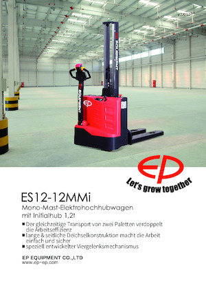Wózki paletowe elektryczne EP ES12-12MMi