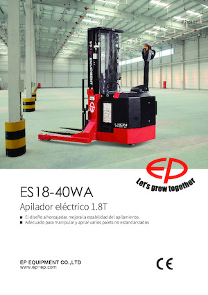 Wózki paletowe elektryczne EP ES18-40WA