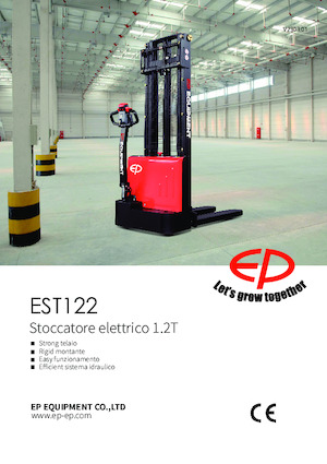 Wózki paletowe elektryczne EP EST122