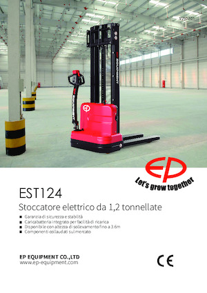 Wózki paletowe elektryczne EP EST124