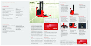 Wózki paletowe elektryczne Linde L12AS Triplex 120x50