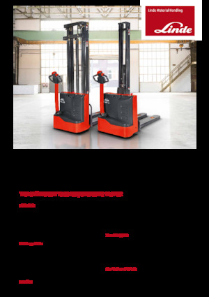 Wózki paletowe elektryczne Linde ML10