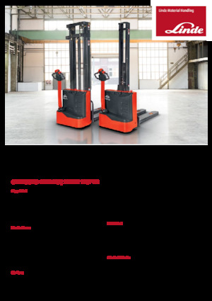 Wózki paletowe elektryczne Linde ML10