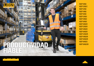 Wózki paletowe elektryczne Caterpillar NSP12N3