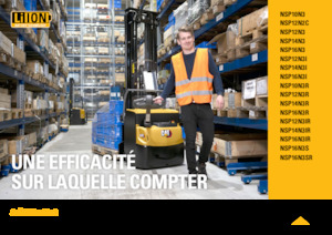 Wózki paletowe elektryczne Caterpillar NSP16N3SR