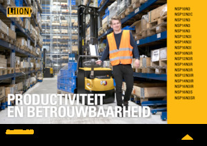 Wózki paletowe elektryczne Caterpillar NSP16N3SR