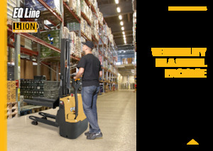 Wózki paletowe elektryczne Caterpillar NSP12QLMI