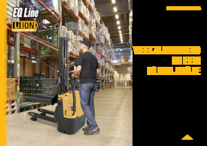Wózki paletowe elektryczne Caterpillar NSP12QLMI