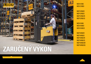 Wózki paletowe elektryczne Caterpillar NSF16N3R