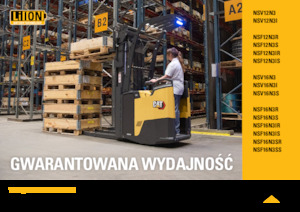 Wózki paletowe elektryczne Caterpillar NSF12N3IS