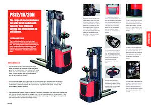 Wózki paletowe elektryczne Noblelift PS20N