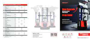 Wózki paletowe elektryczne Noblelift PS20NW