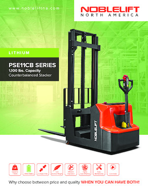 Wózki paletowe elektryczne Noblelift PSE11N-CB-114