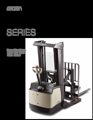 Wózki paletowe elektryczne Crown SHR 5540-35 TL