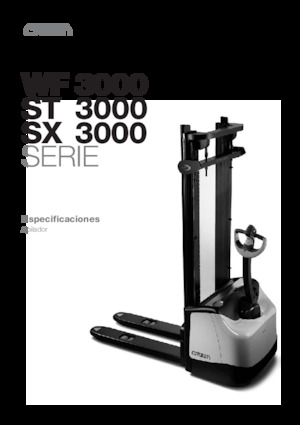 Wózki paletowe elektryczne Crown ST 3000N-1.0 TL