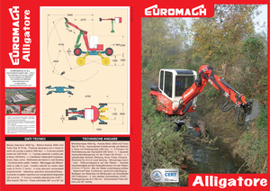 Koparki kroczące EUROMACH Alligatore