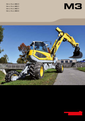 Koparki kroczące Menzi M335