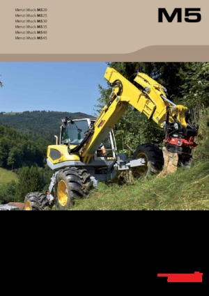 Koparki kroczące Menzi M530