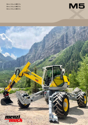 Koparki kroczące Menzi M535x