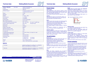Koparki kroczące Kaiser S 1-5