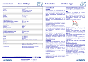 Koparki kroczące Kaiser S 1-5