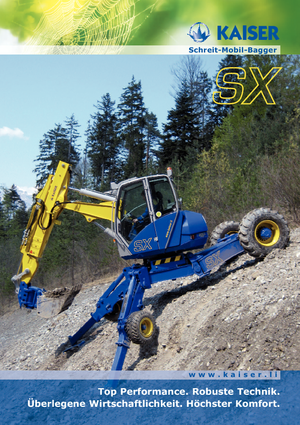 Koparki kroczące Kaiser S 2 Mobil