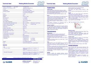 Koparki kroczące Kaiser S 2 Mobil