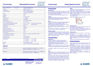 Koparki kroczące Kaiser S X