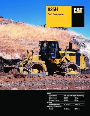 Kompaktor odpadów Caterpillar 825H