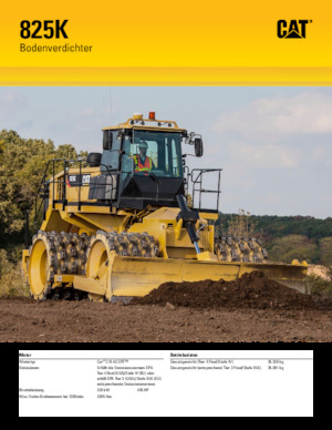 Kompaktor odpadów Caterpillar 825K