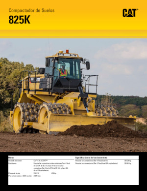 Kompaktor odpadów Caterpillar 825K