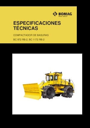 Kompaktor odpadów Bomag BC 972 RB 2