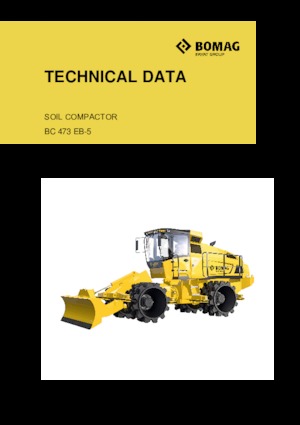 Kompaktor odpadów Bomag BC 473 EB 5